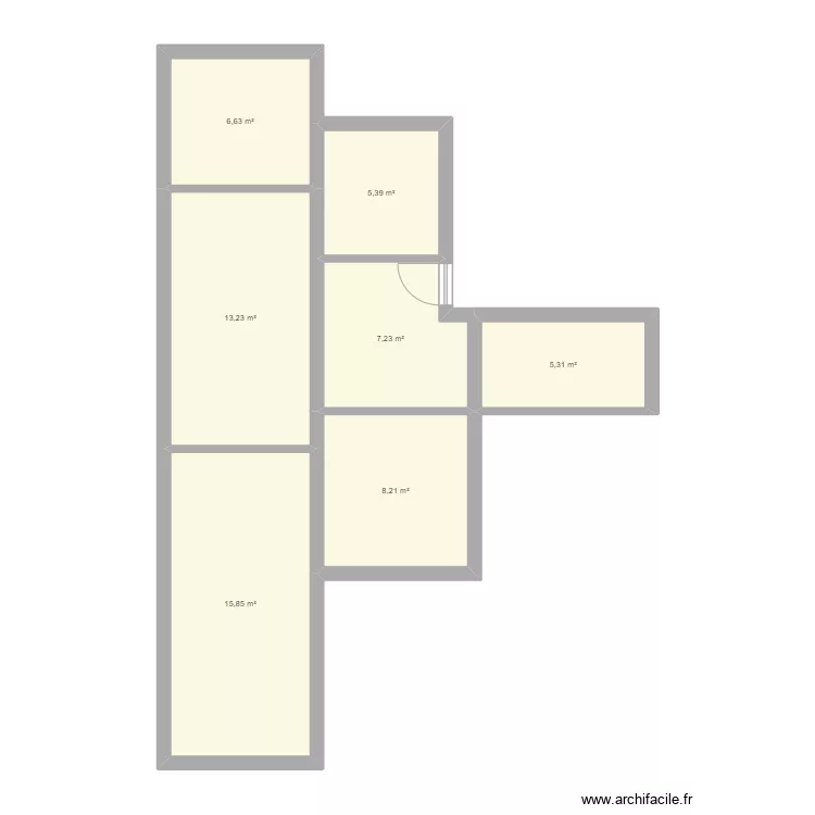 c/Gloria original 1&sup2;. Plan de 