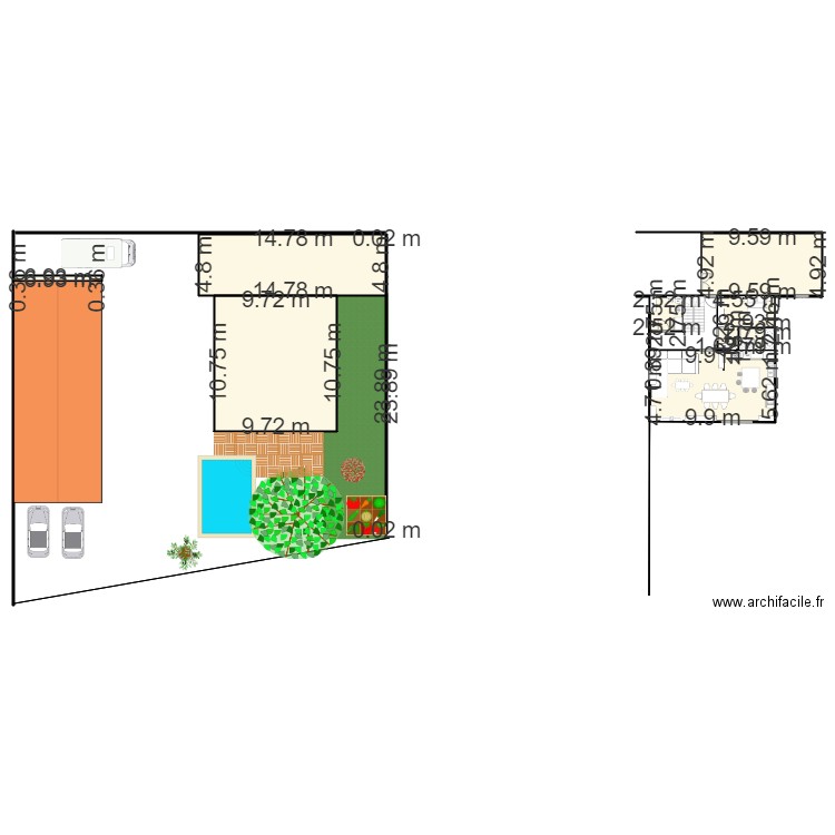 sireuil initial 1. Plan de 0 pièce et 0 m2