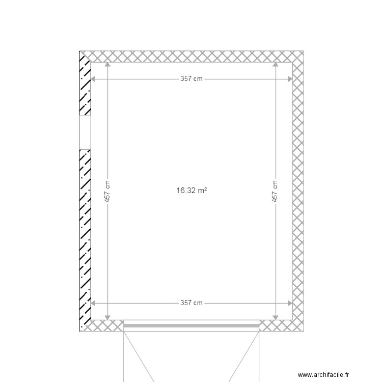 garage. Plan de 0 pièce et 0 m2