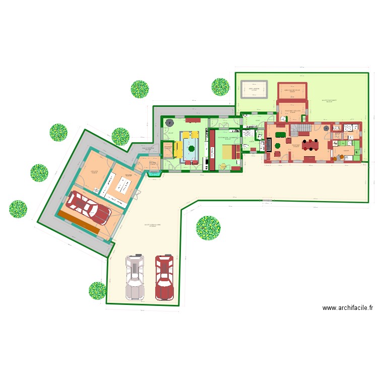 PLAN MODIFIE LE 13 SEPTEMBRE 2. Plan de 0 pièce et 0 m2