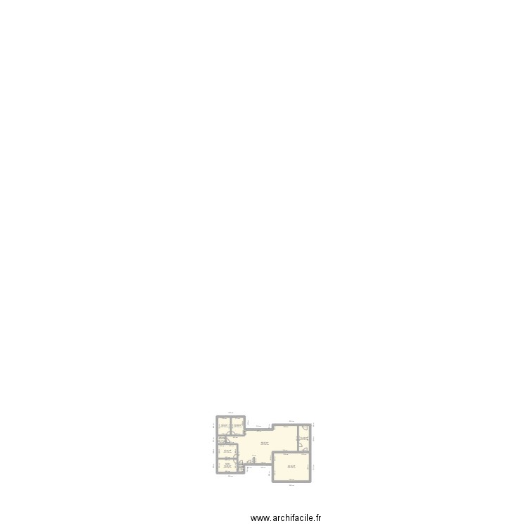 PLAN MAISON 5. Plan de 9 pièces et 195 m2