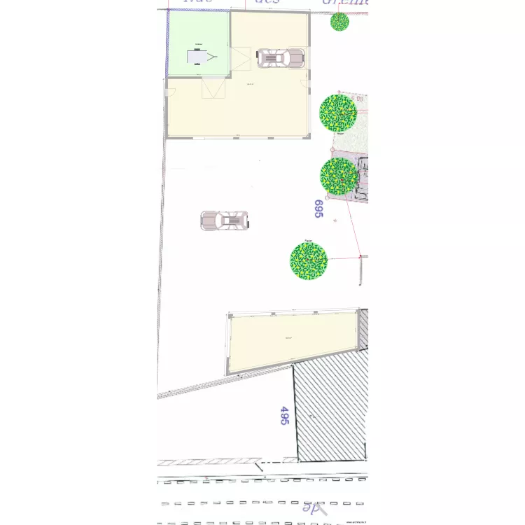 maison v7. Plan de 