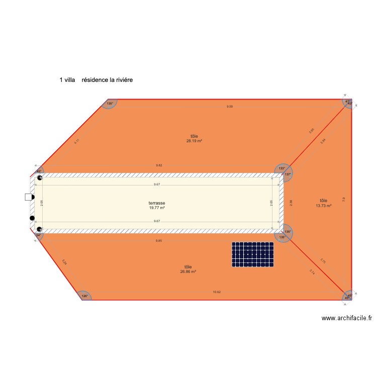 residence la riviere  x 16 villa. Plan de 0 pièce et 0 m2