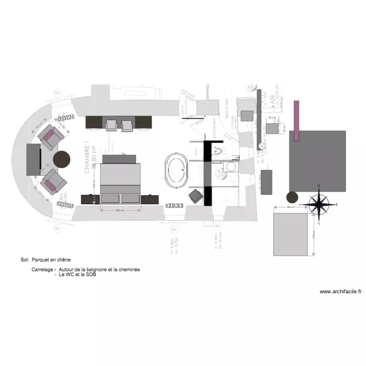 CHAMBRE 1 final C. Plan de 