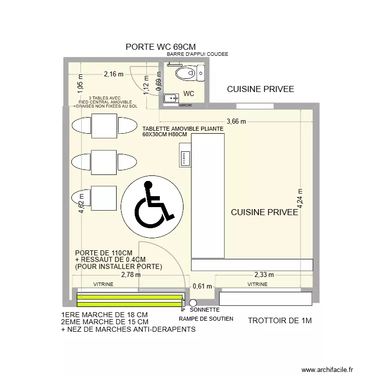 SUSHI TWINS. Plan de 2 et 28 m² SUSHI TWINS. Plan de 2 et 28 m²