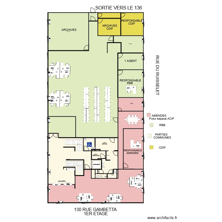 ACIF  RBB. Plan de 0 pièce et 0 m2