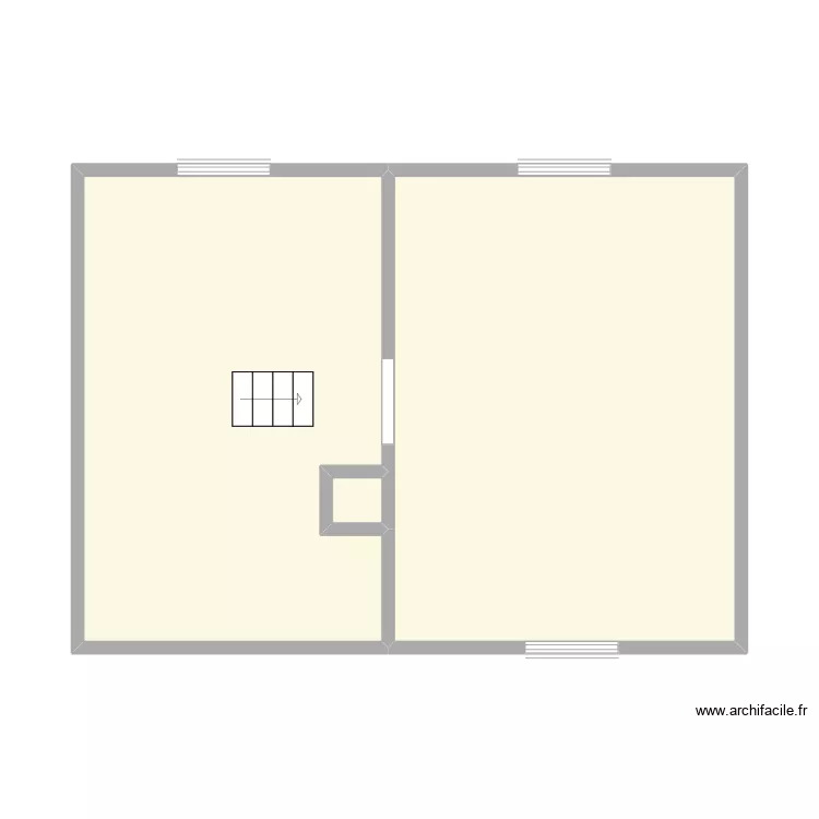 plan V+2 Kerkstraat. Plan de 