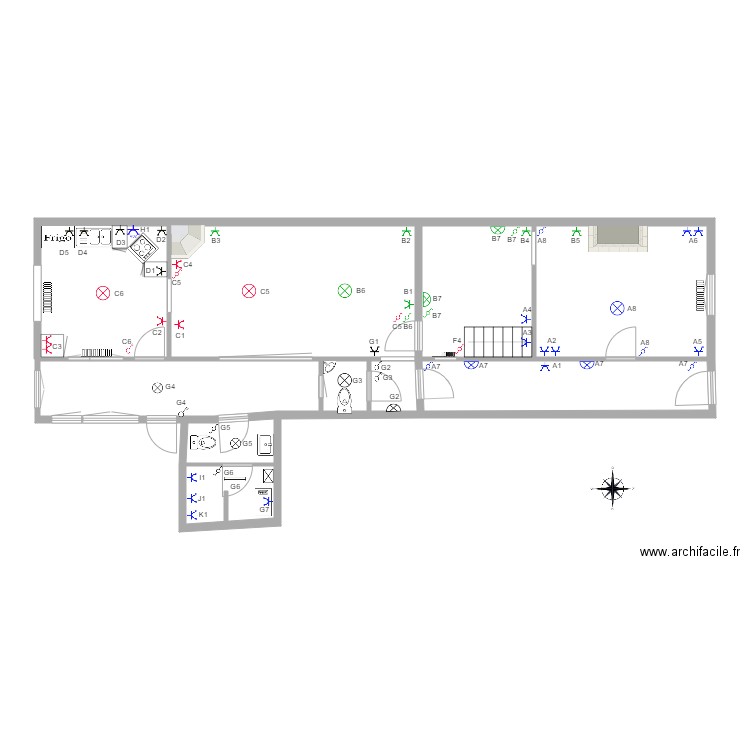 Rez Eclairage 22mars. Plan de 0 pièce et 0 m2