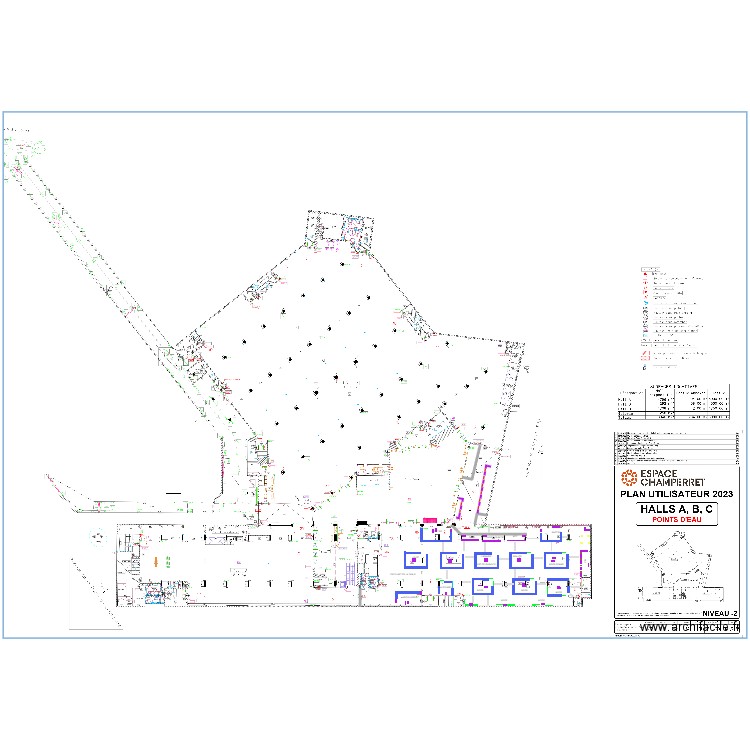 CHAMPERRET. Plan de 0 pièce et 0 m2