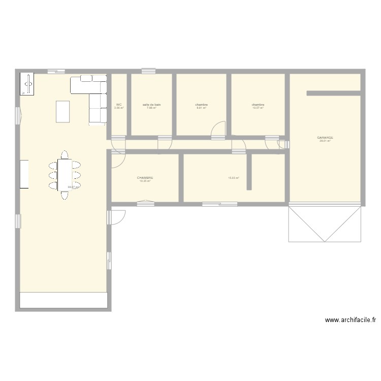 PLAN MAISON. Plan de 0 pièce et 0 m2