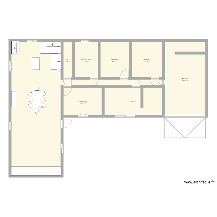 PLAN MAISON. Plan de 