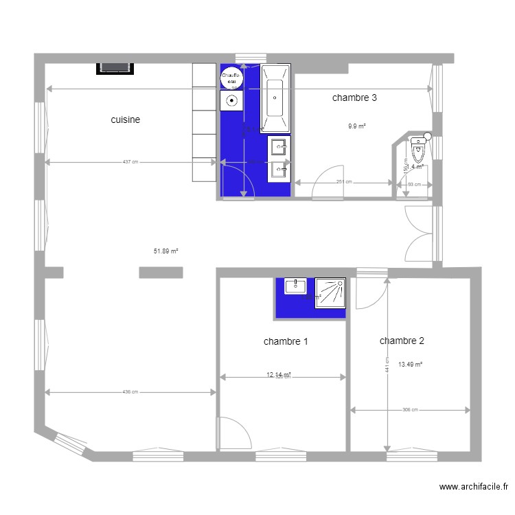 fabre plomberie. Plan de 0 pièce et 0 m2