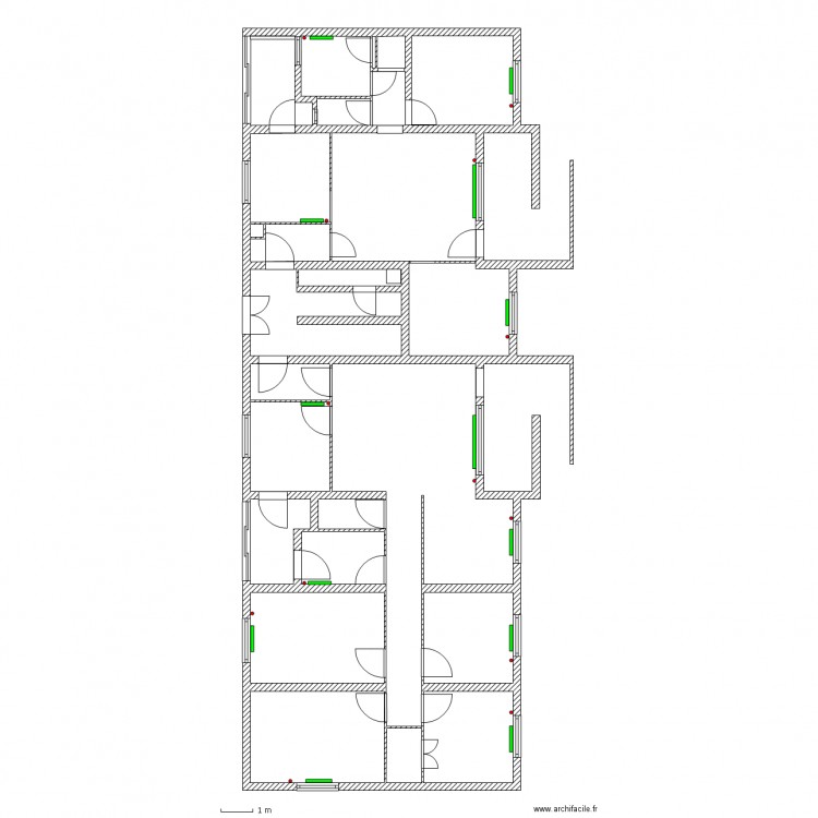 Plan T6 et T3 Nov 2012 pour devis. Plan de 0 pièce et 0 m2