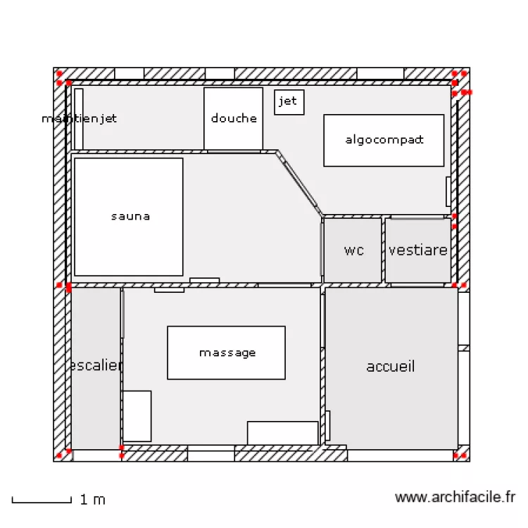 espace helene 2. Plan de 