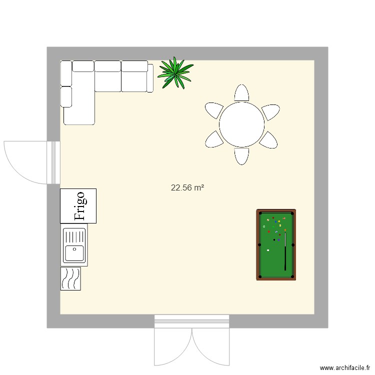Salle de Repos SPORT400 . Plan de 0 pièce et 0 m2