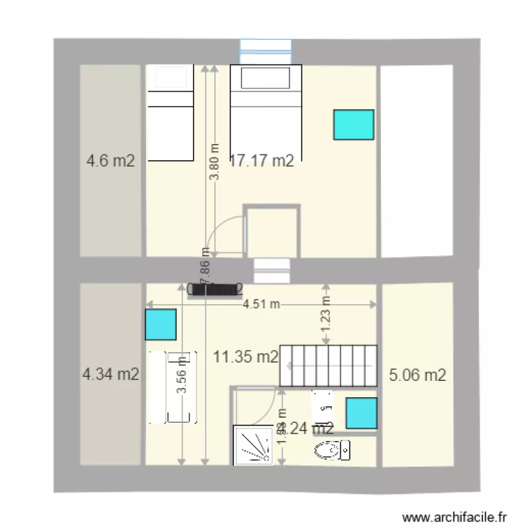 combles 16 aout. Plan de combles 16 aout. Plan de