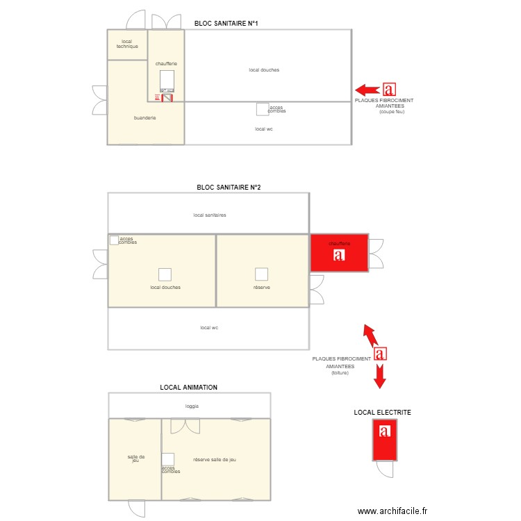 LES ROUILLERES 3 5 6 7. Plan de 0 pièce et 0 m2