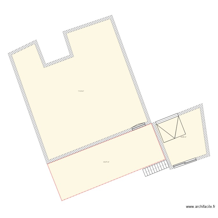 abris. Plan de 0 pièce et 0 m2