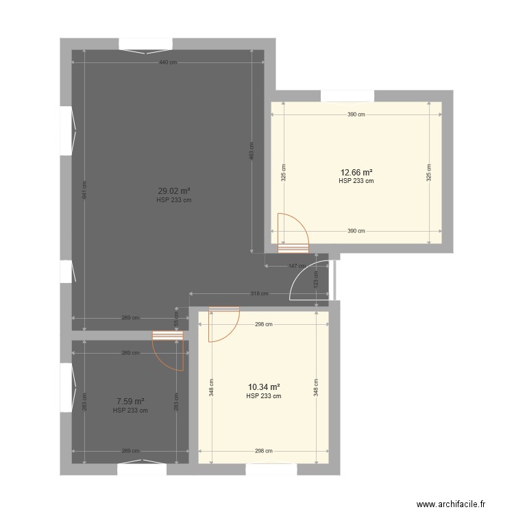 Appartement 2020. Plan de 0 pièce et 0 m2