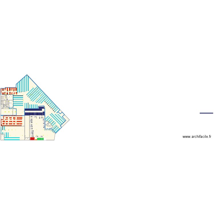 Reuilly Thibaut theo V5. Plan de 23 pièces et 427 m2