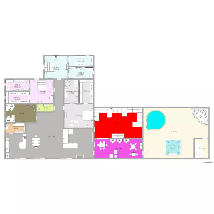 maison bolobolz. Plan de 