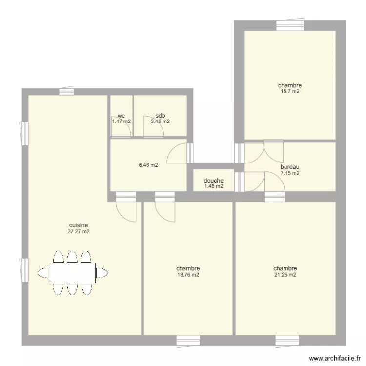 plan Bentayeb . Plan de 