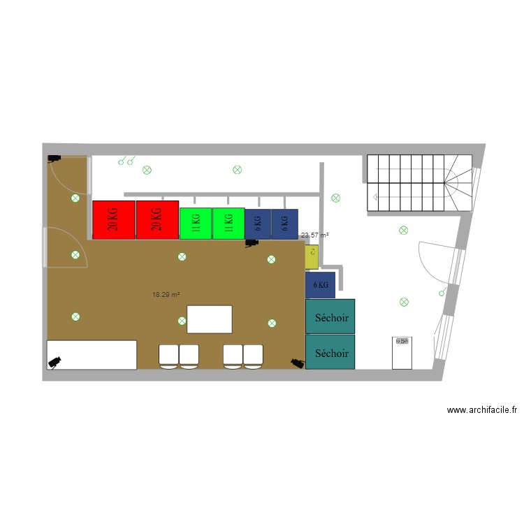 La Chope Haut. Plan de 0 pièce et 0 m2