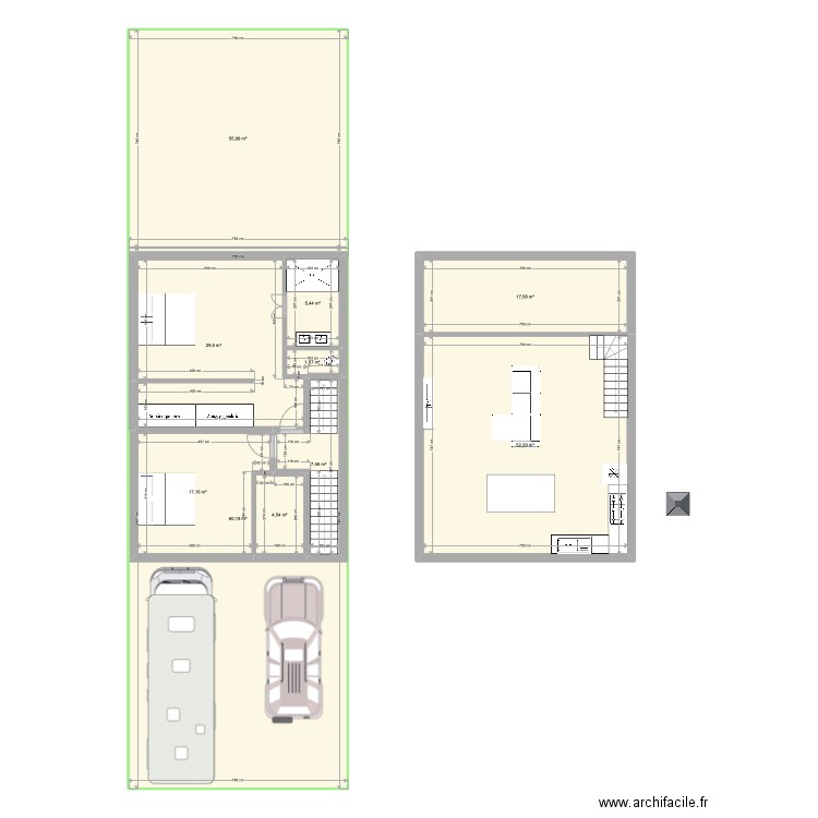 Montreuil calmette 2. Plan de 10 pièces et 330 m2