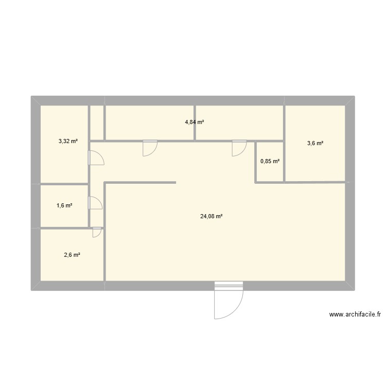 plan institut. Plan de 0 pièce et 0 m2