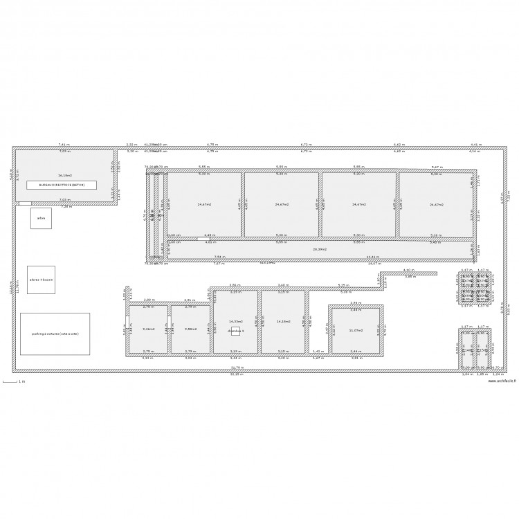 crèche SED réaménagement 2011. Plan de 0 pièce et 0 m2