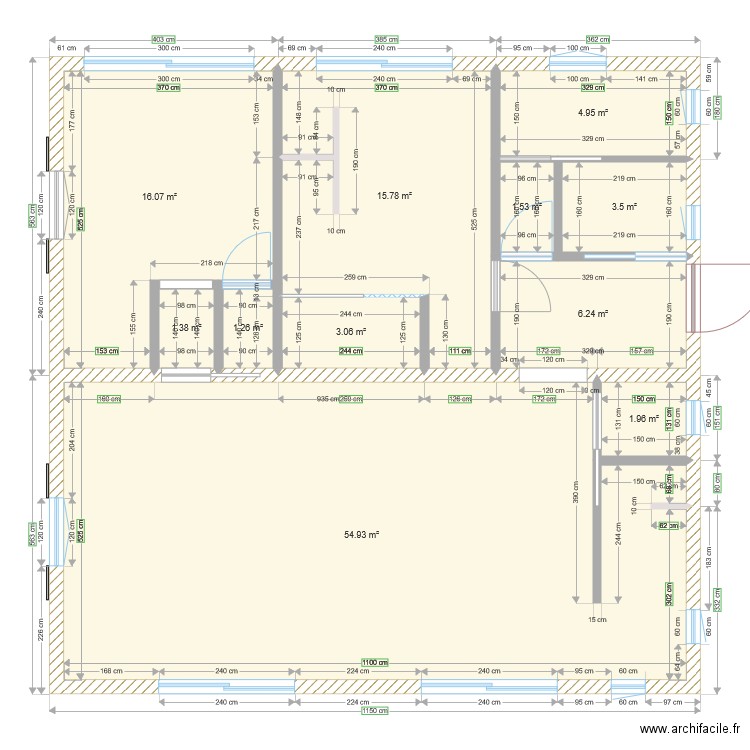 M001. Plan de 0 pièce et 0 m2