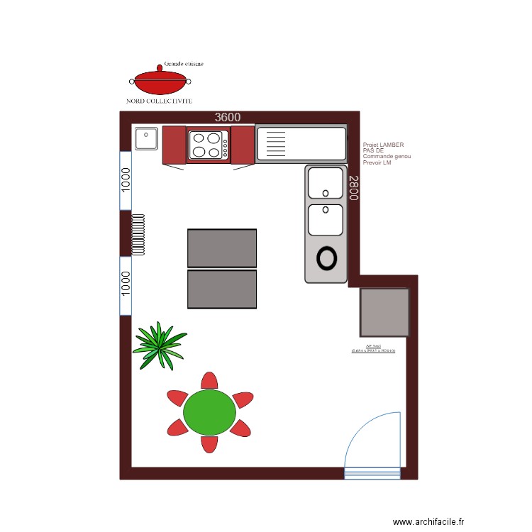 Laversines nouveau projet ITEP LAMBER. Plan de 0 pièce et 0 m2