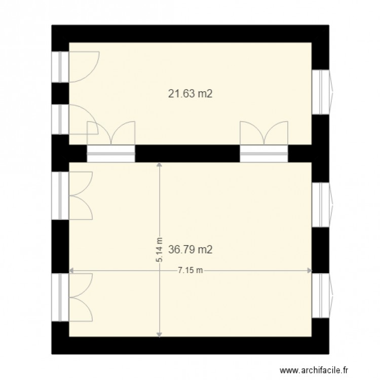 33 PLACE BELLECOUR  Salon et Salle à Manger. Plan de 0 pièce et 0 m2