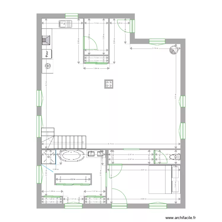 MALET suite parentale rev 3. Plan de 