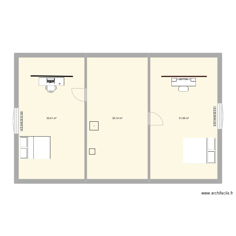 Aménagement combles. Plan de 0 pièce et 0 m2