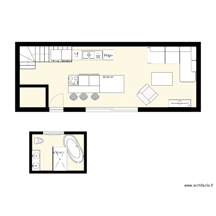 ESSAI 3. Plan de 0 pièce et 0 m2