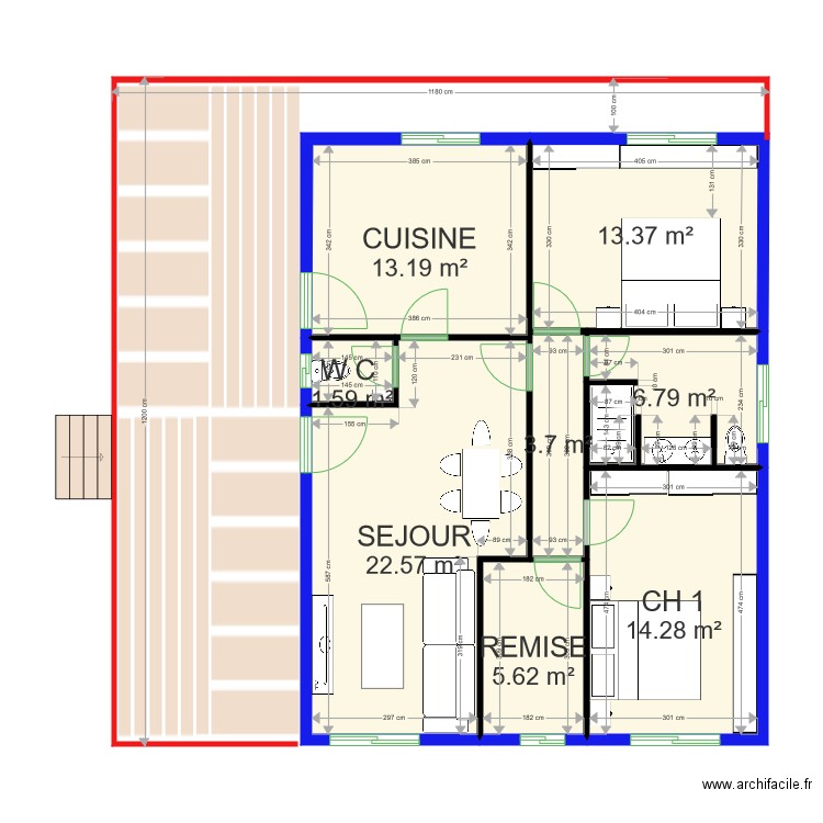 fayole 1A. Plan de 0 pièce et 0 m2