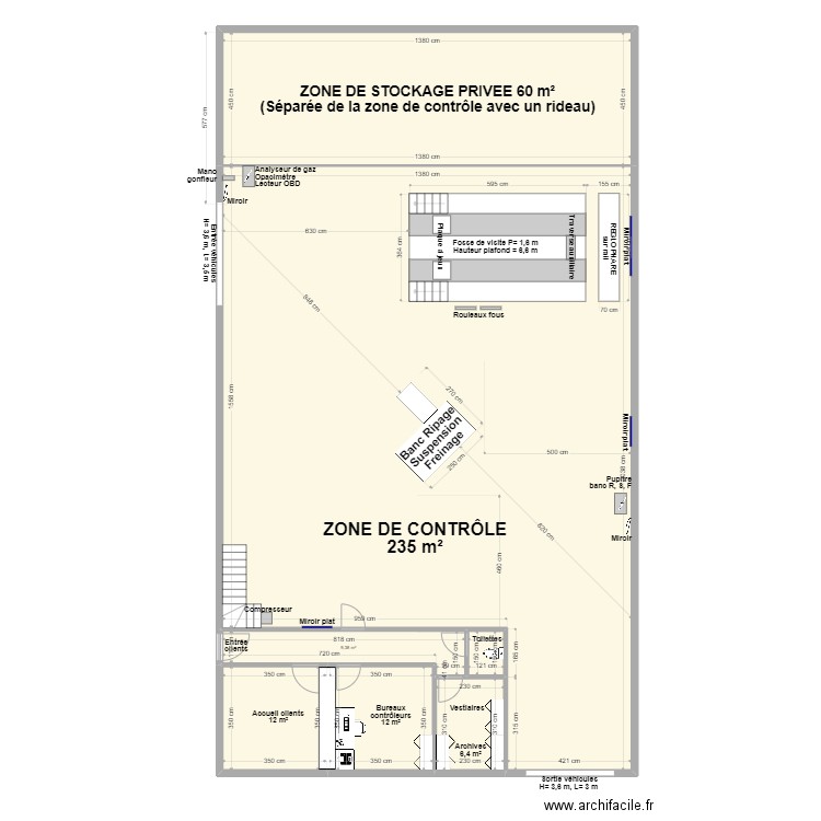 CCT VL BRUNIQUEL LC SUD CONTROLE. Plan de 0 pièce et 0 m2