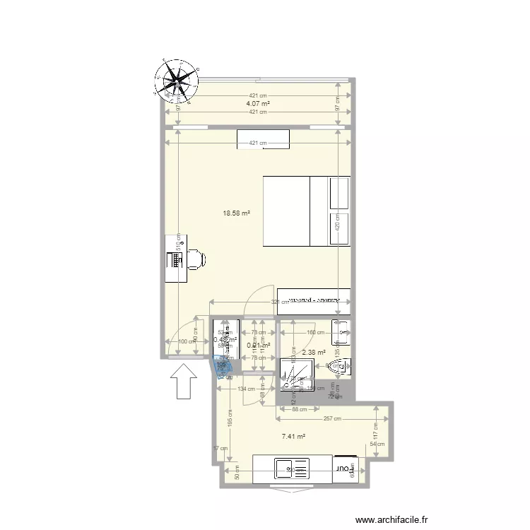 Plan F1 Albert 1er. Plan de 