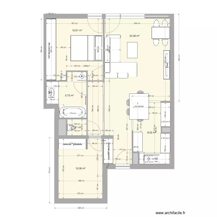 Appart Yann modif 3. Plan de 