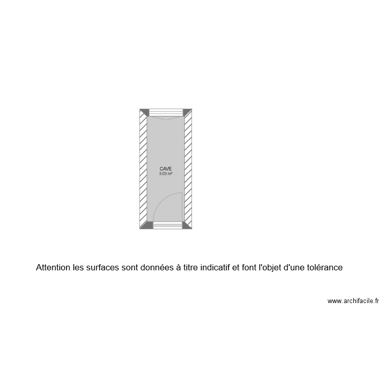 BI 4916 CAVE . Plan de 0 pièce et 0 m2