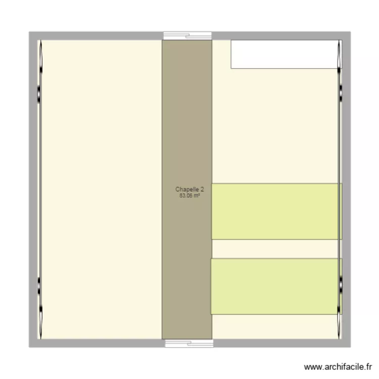 Chapelle 2. Plan de Chapelle 2. Plan de