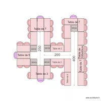 Table service int&eacute;rieur 33