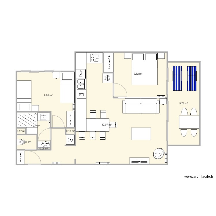 Santa Clara 2 base nous mange debout. Plan de 0 pièce et 0 m2