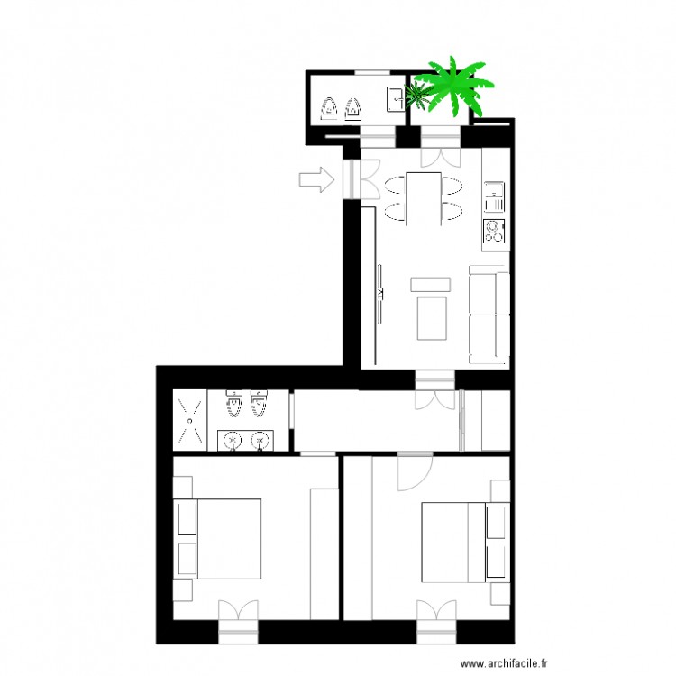 11 BENEDETTO MARCELLO. Plan de 0 pièce et 0 m2