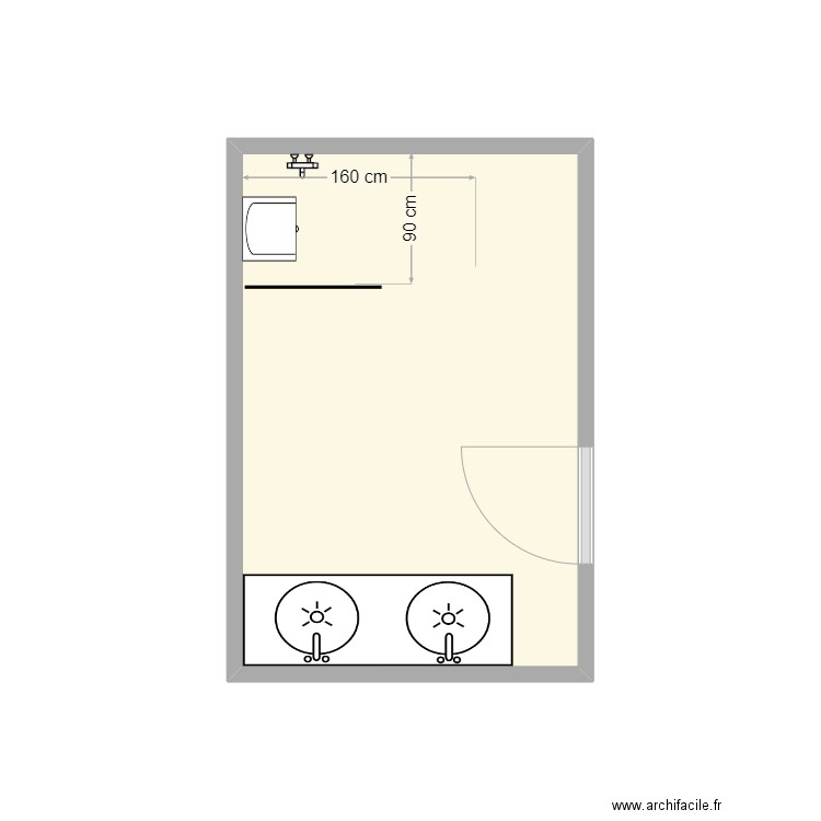 Renaud Laurain SDB projet. Plan de 0 pièce et 0 m2