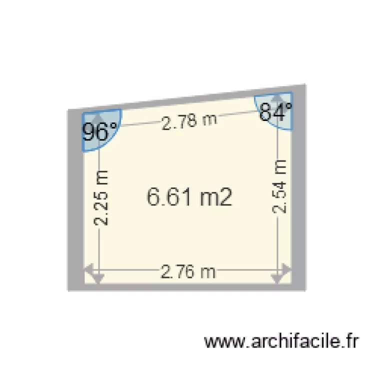 angle toiture4. Plan de 