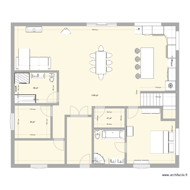 Maison 3. Plan de 0 pièce et 0 m2