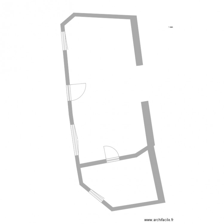 côte. Plan de 0 pièce et 0 m2