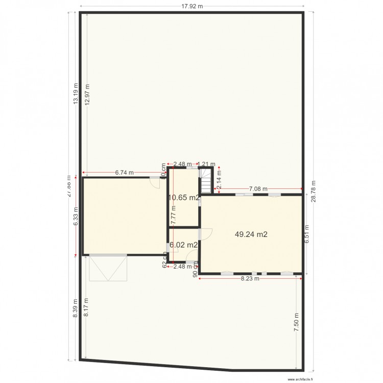 GARAGE. Plan de 0 pièce et 0 m2